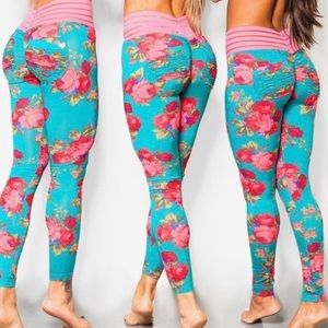 Cute Booty Lounge NWOT August Floral OG